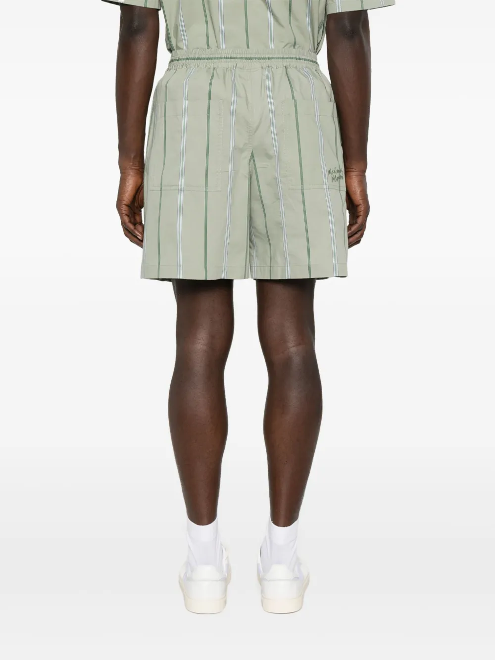 BERMUDAS MAISON KITSUNÉ DE RAYAS