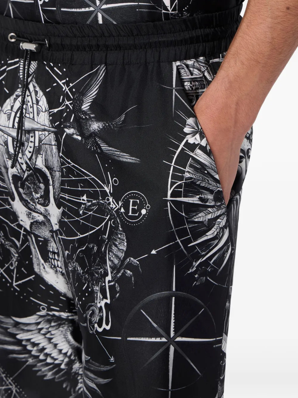 SHORTS PHILIPP PLEIN ESTAMPADO