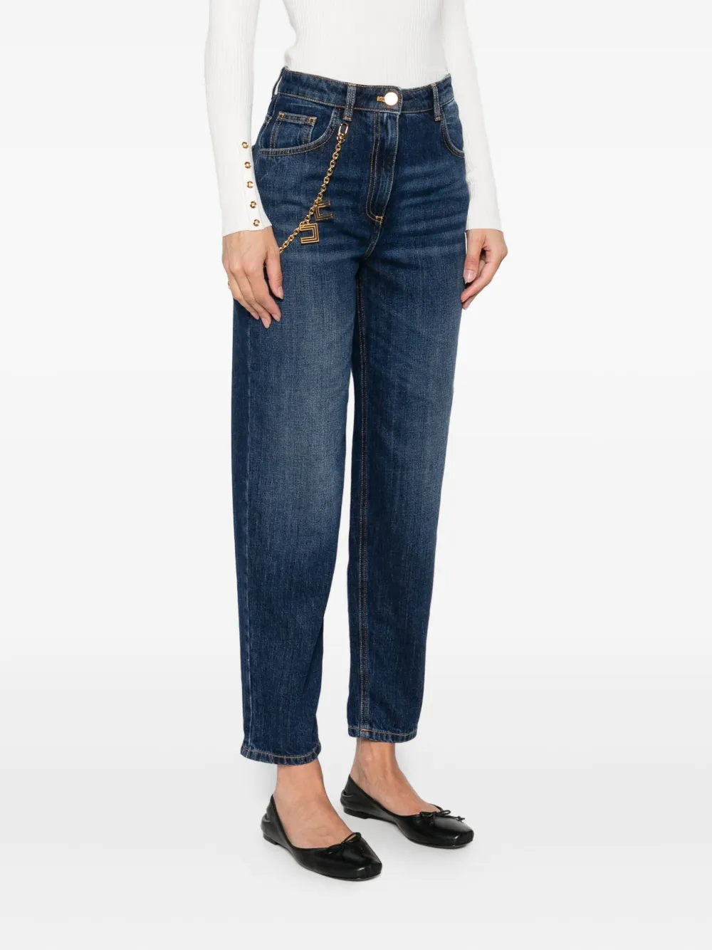 JEANS ELISABETTA FRANCHI CON CADENA