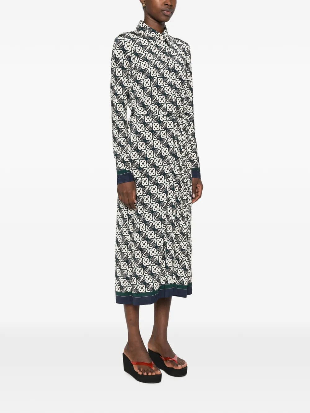 VESTIDO CASABLANCA MONOGRAMA