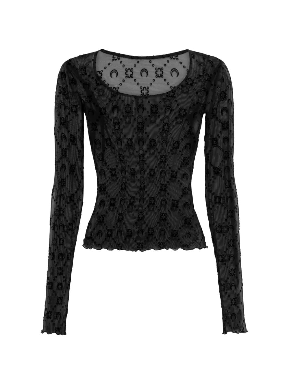 CAMISETA MARINE SERRE MOONOGRAMA