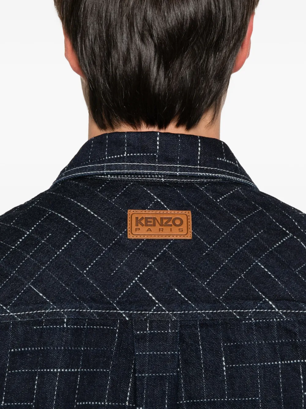 CAMISA KENZO GEOMETRIC