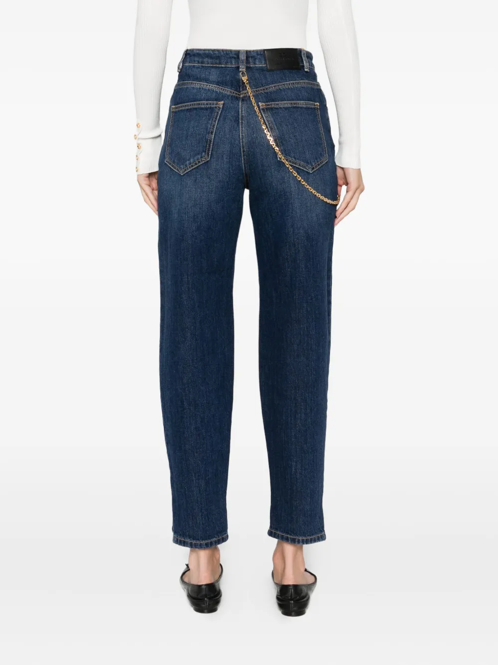 JEANS ELISABETTA FRANCHI CON CADENA
