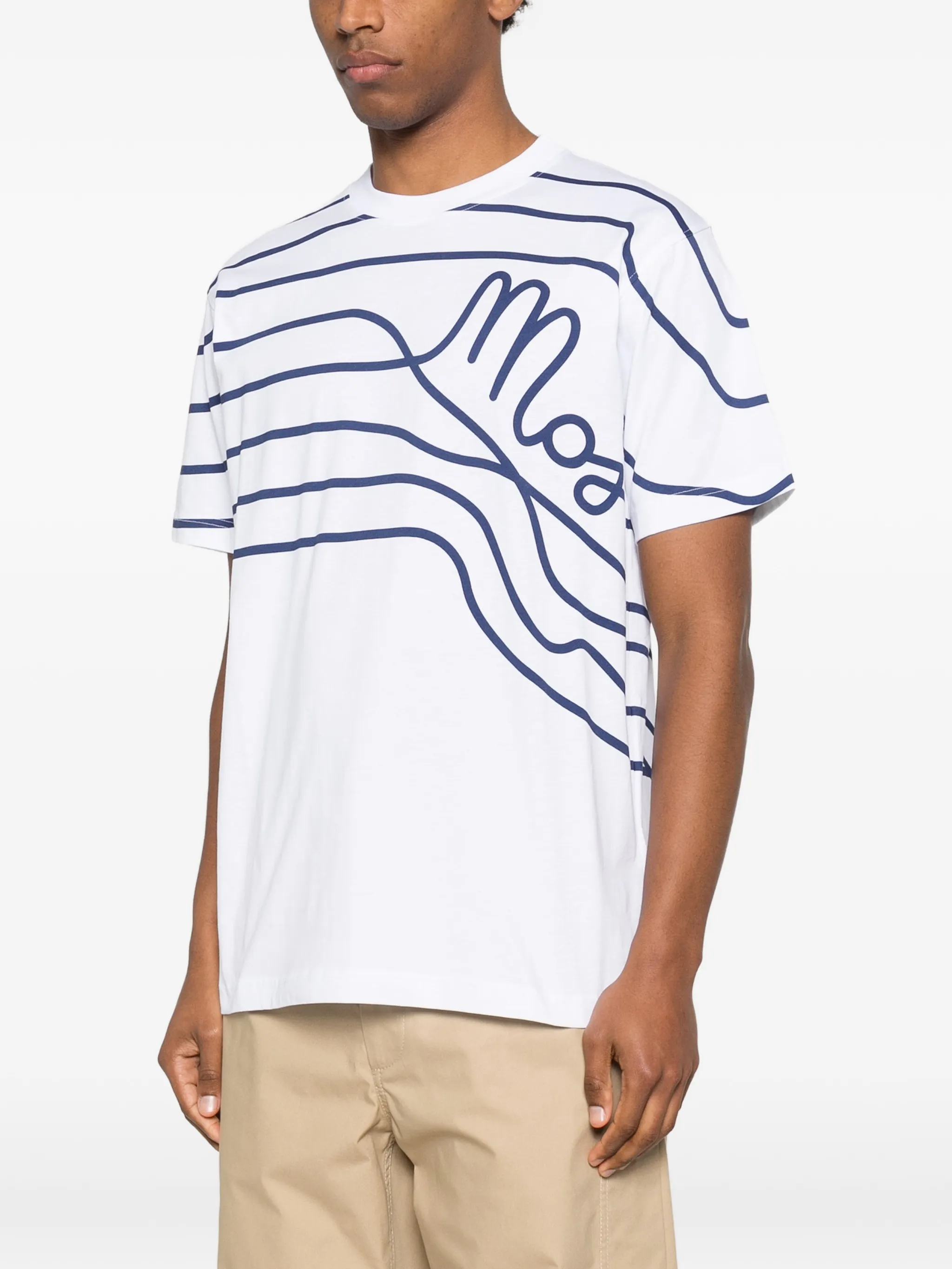 CAMISETA MOSCHINO ESTAMPADA