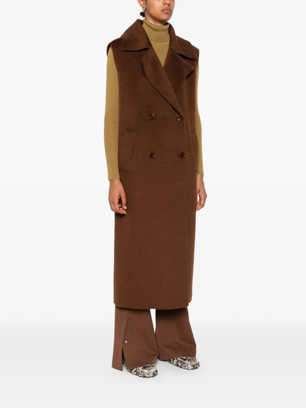 ABRIGO PATRIZIA PEPE SIN MANGAS