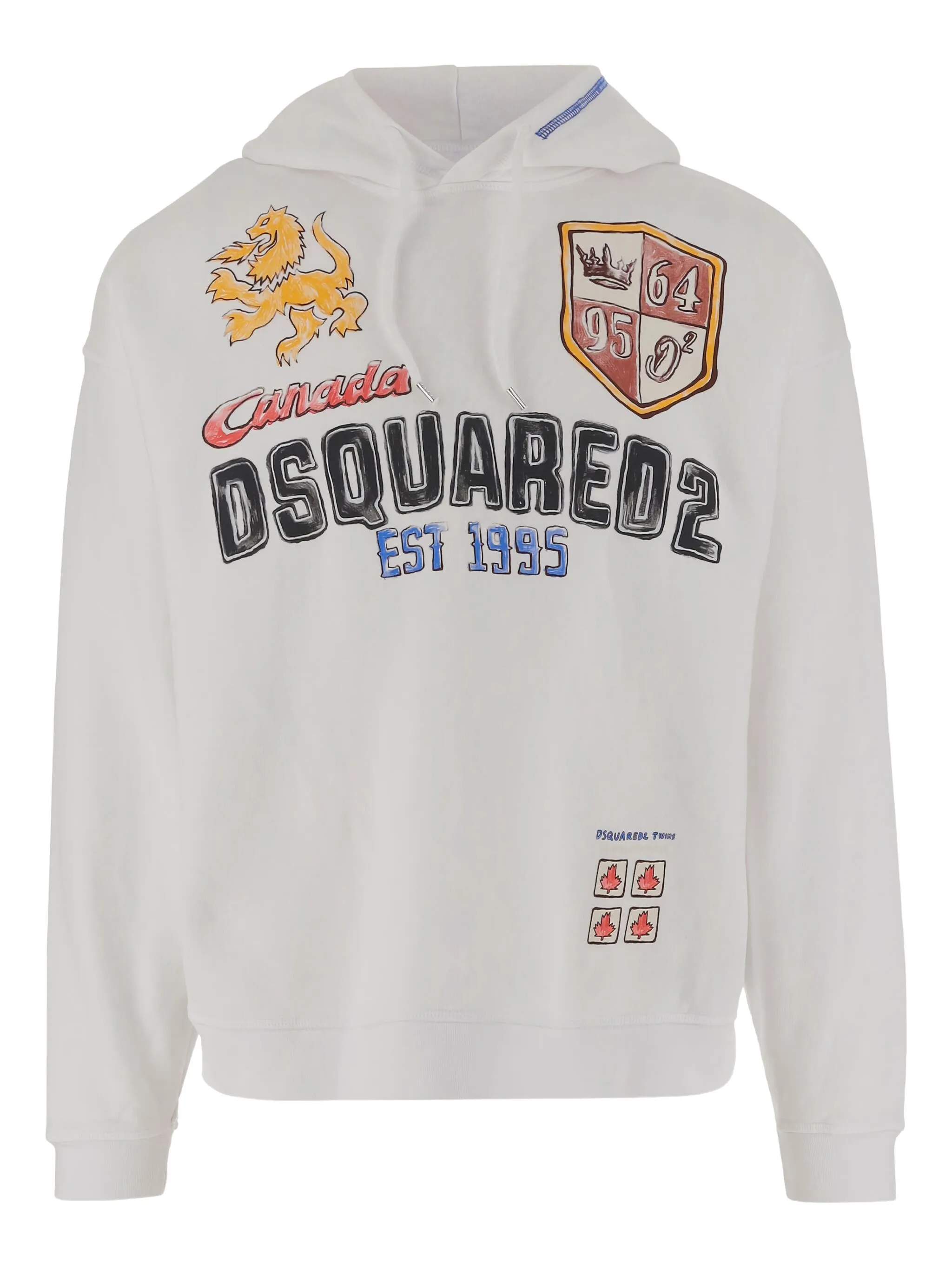 SUDADERA DSQUARED2 ESTAMPADA