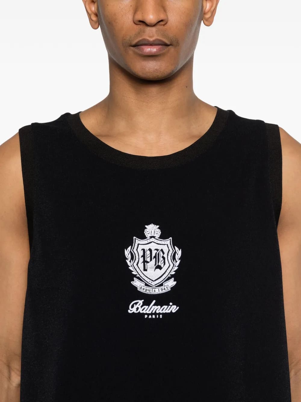 CAMISETA BALMAIN LOGO