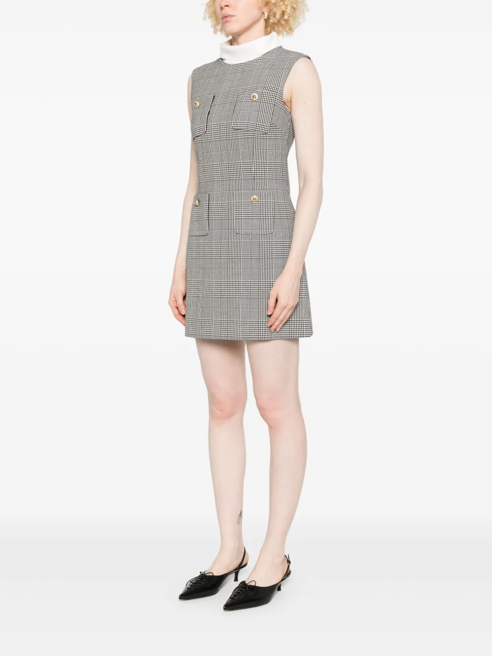 VESTIDO SELF-PORTRAIT PRINCE OF WALES