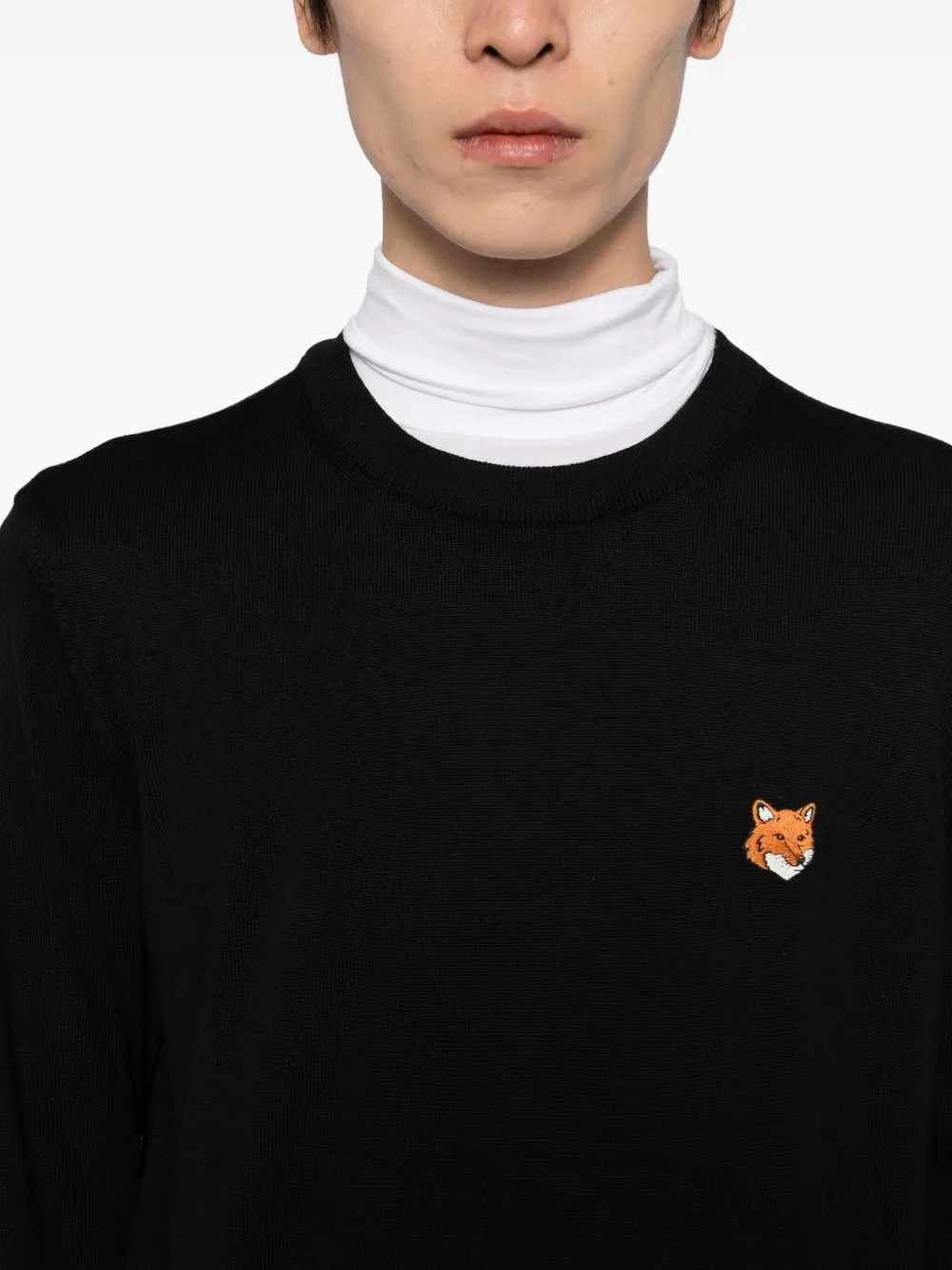JERSEY MAISON KITSUNÉ LOGO PATCH