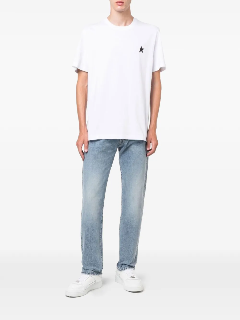 CAMISETA GOLDEN GOOSE ONE STAR-LOGO