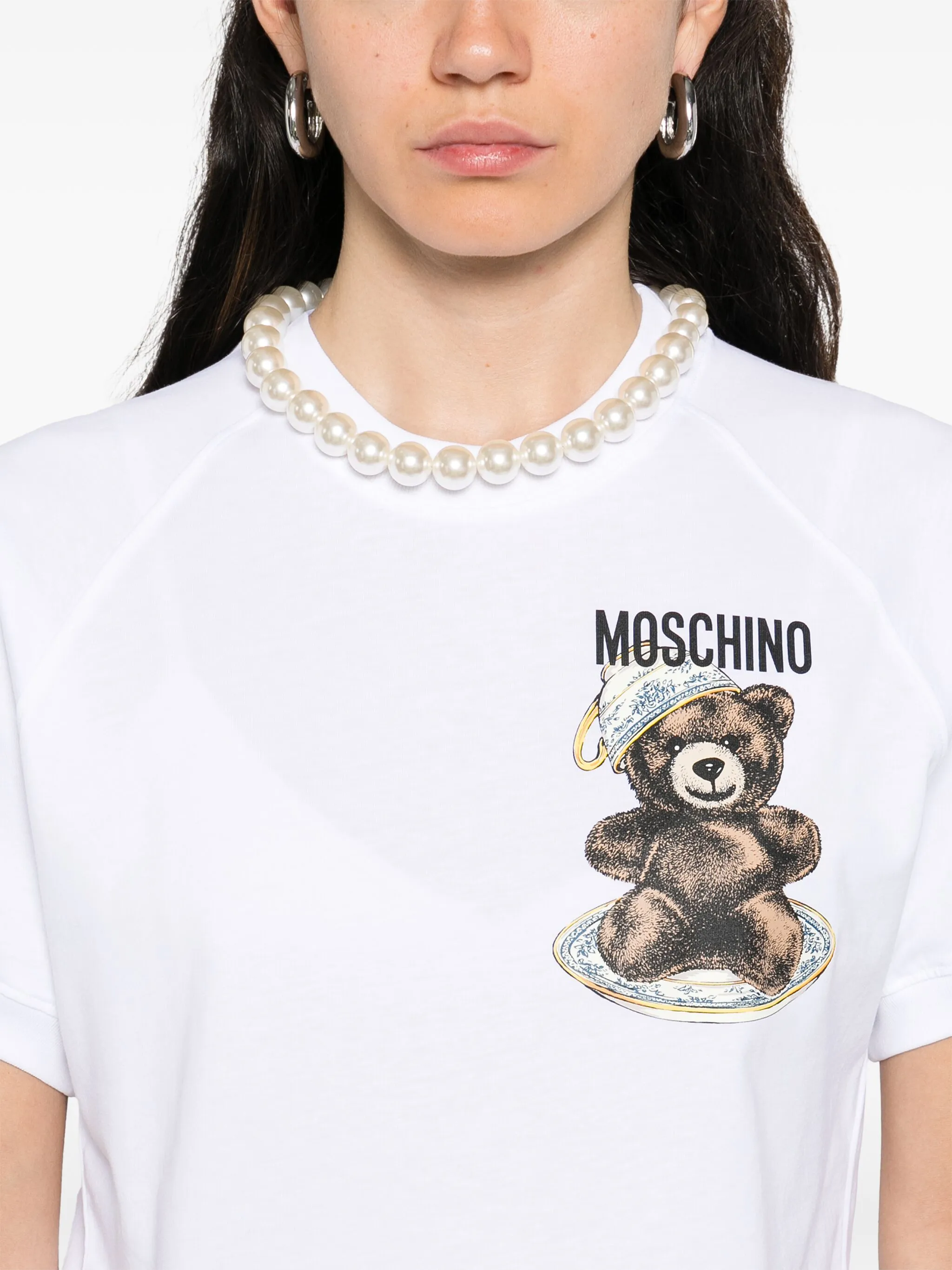 CAMISETA MOSCHINO LOGO