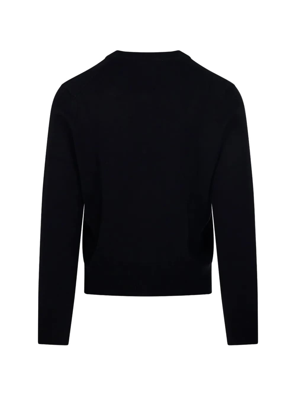 CARDIGAN AMI PARIS LOGO