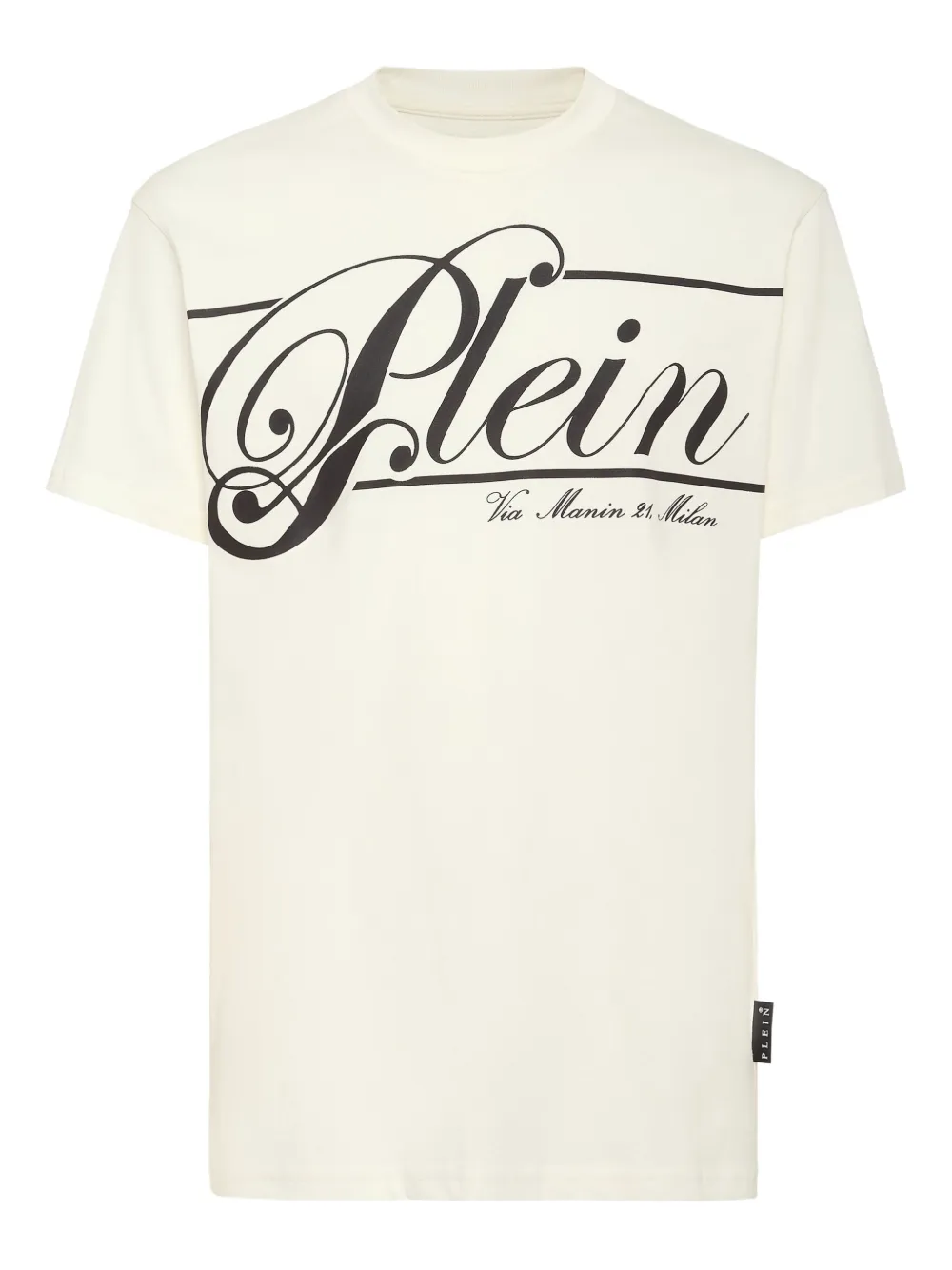 CAMISETA PHILIPP PLEIN ITALIC LOGO