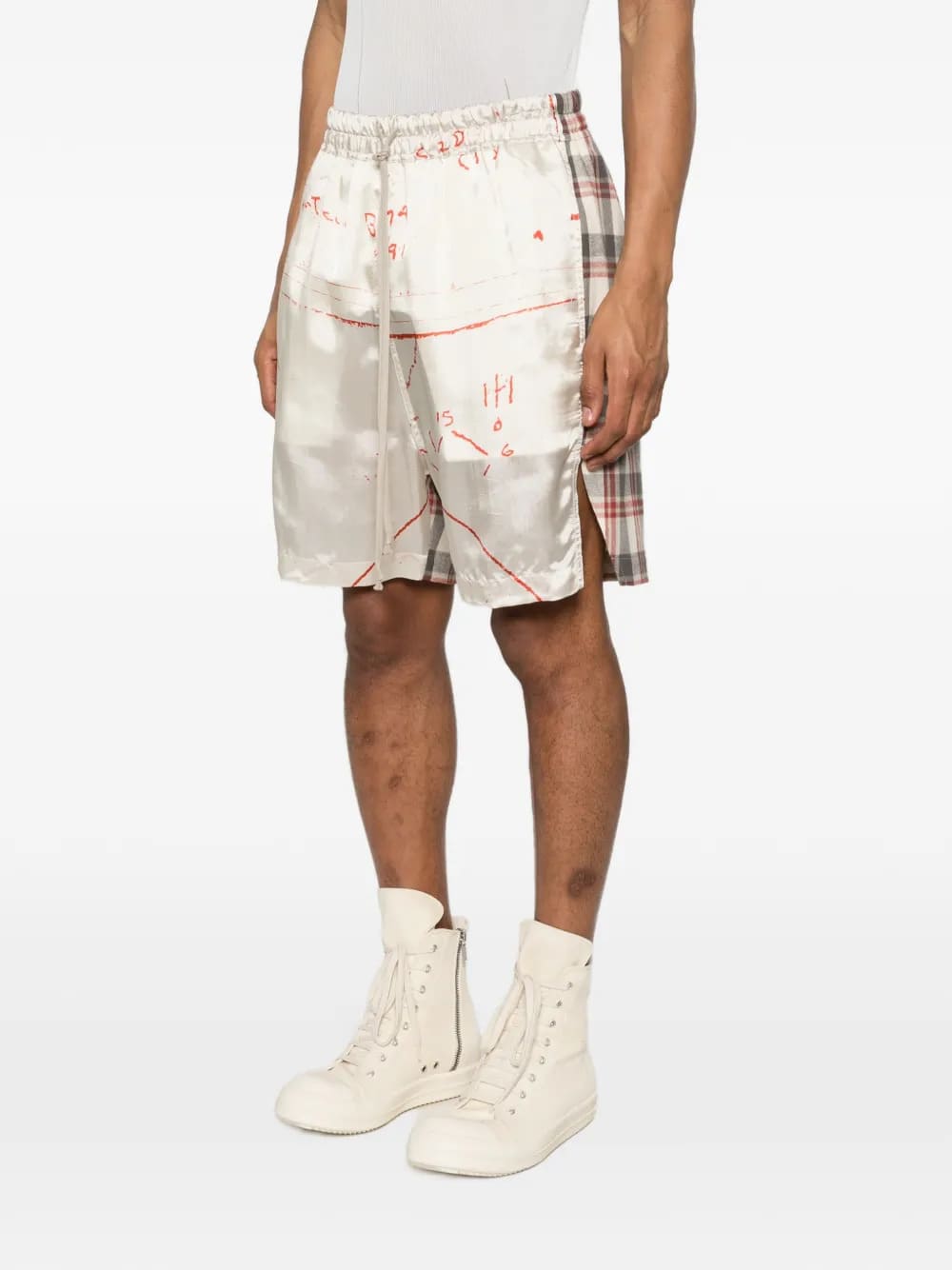 SHORTS RICK OWENS GRAPHIC