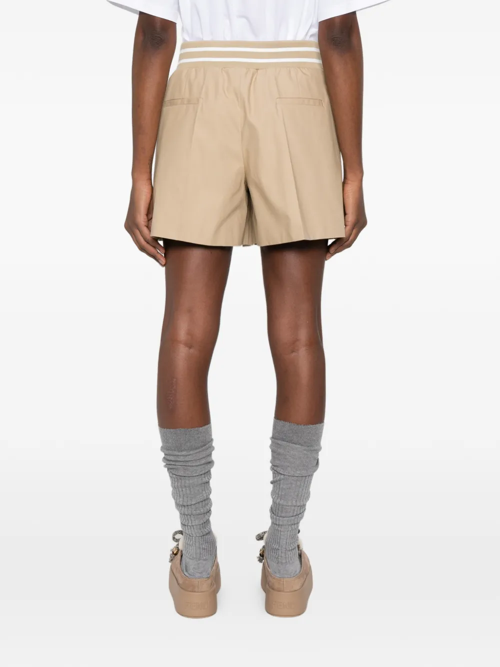 SHORTS MOSCHINO BEIGE