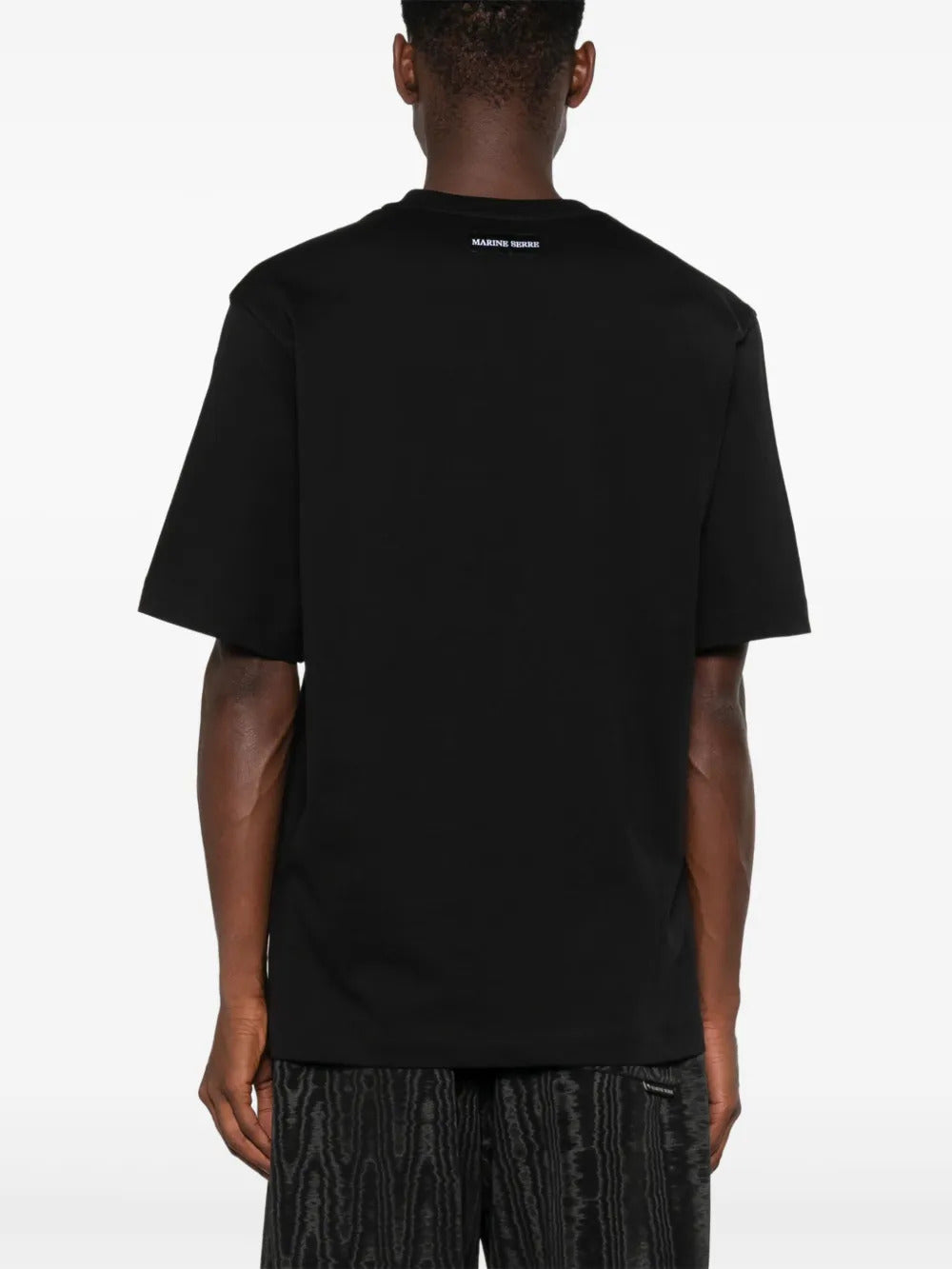 CAMISETA MARINE SERRE MOON-LOGO