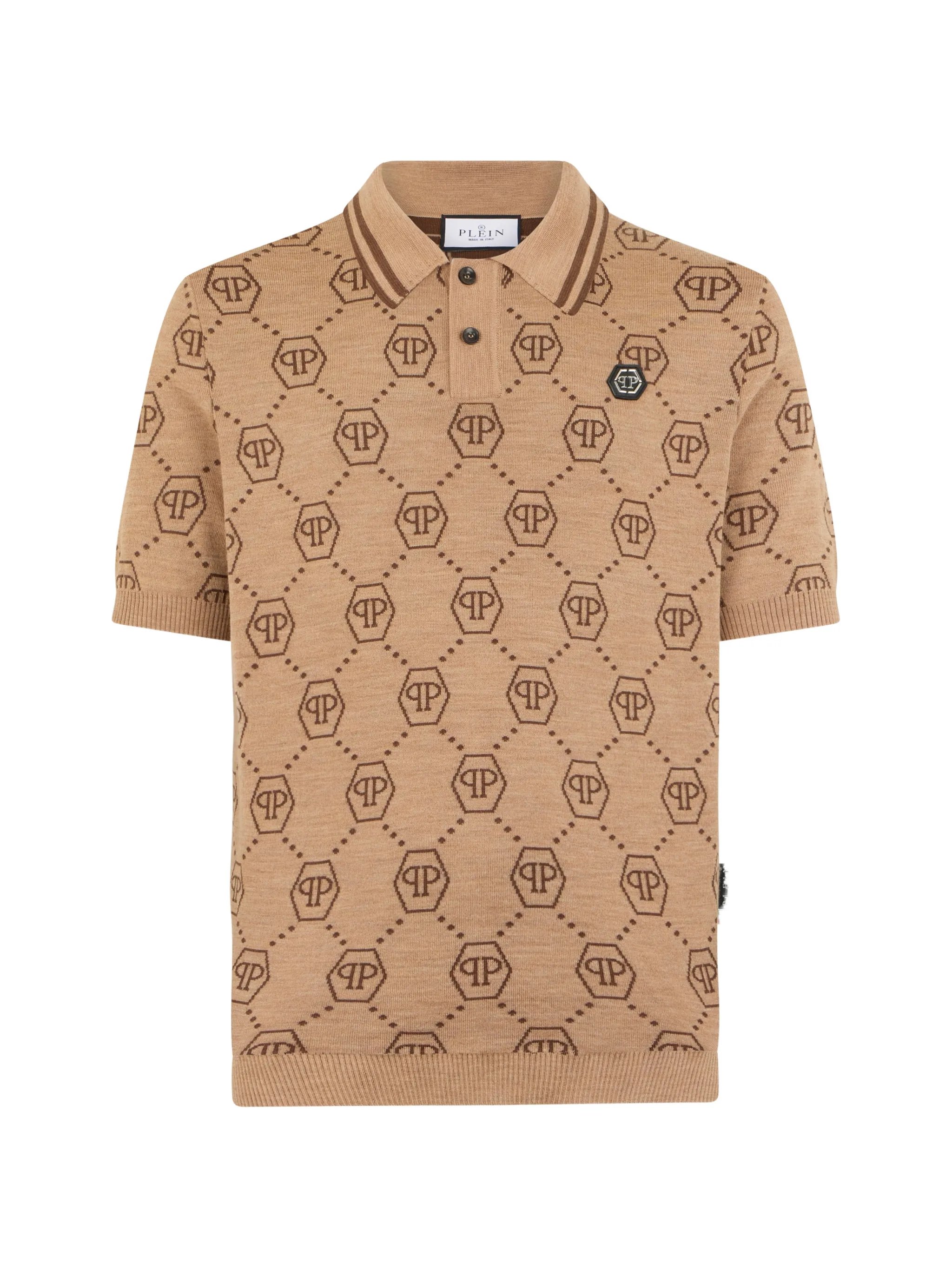 POLO PHILIPP PLEIN MONOGRAMA