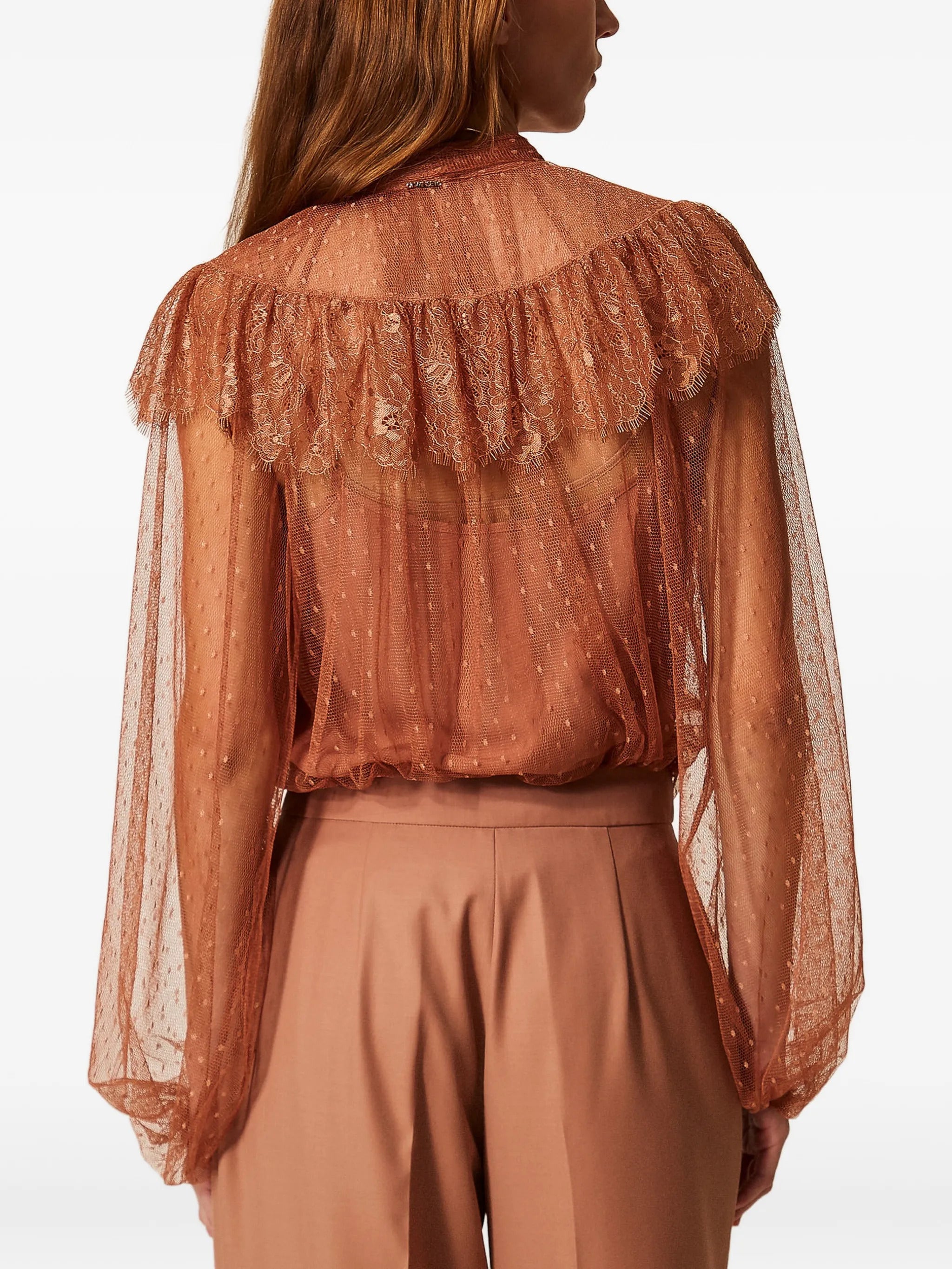 BLUSA TWINSET TULLE