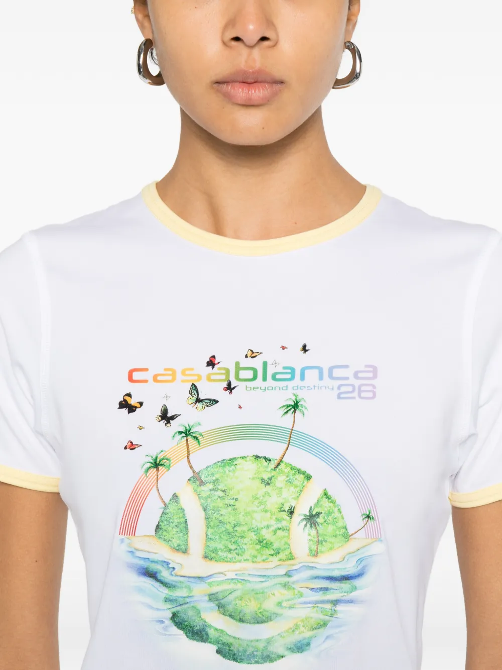CAMISETA CASABLANCA LONGLINE RINGER
