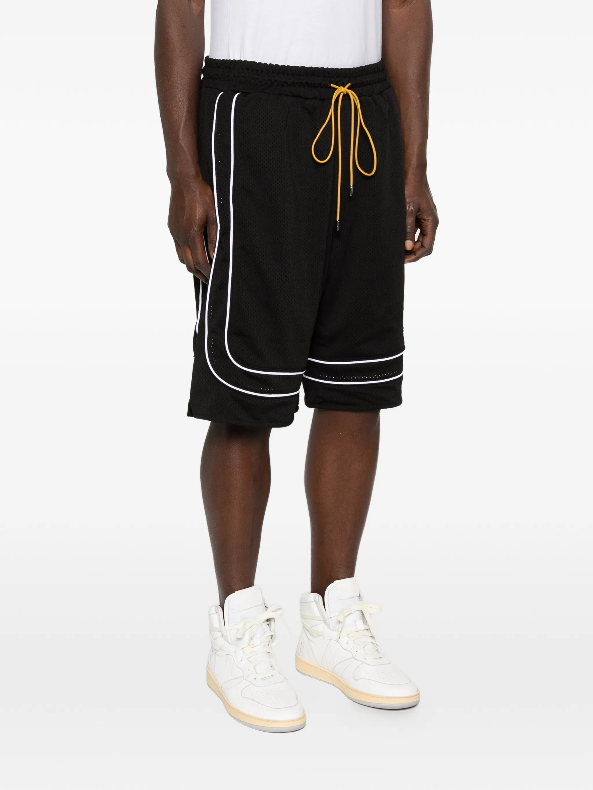 SHORTS RHUDE LOGO