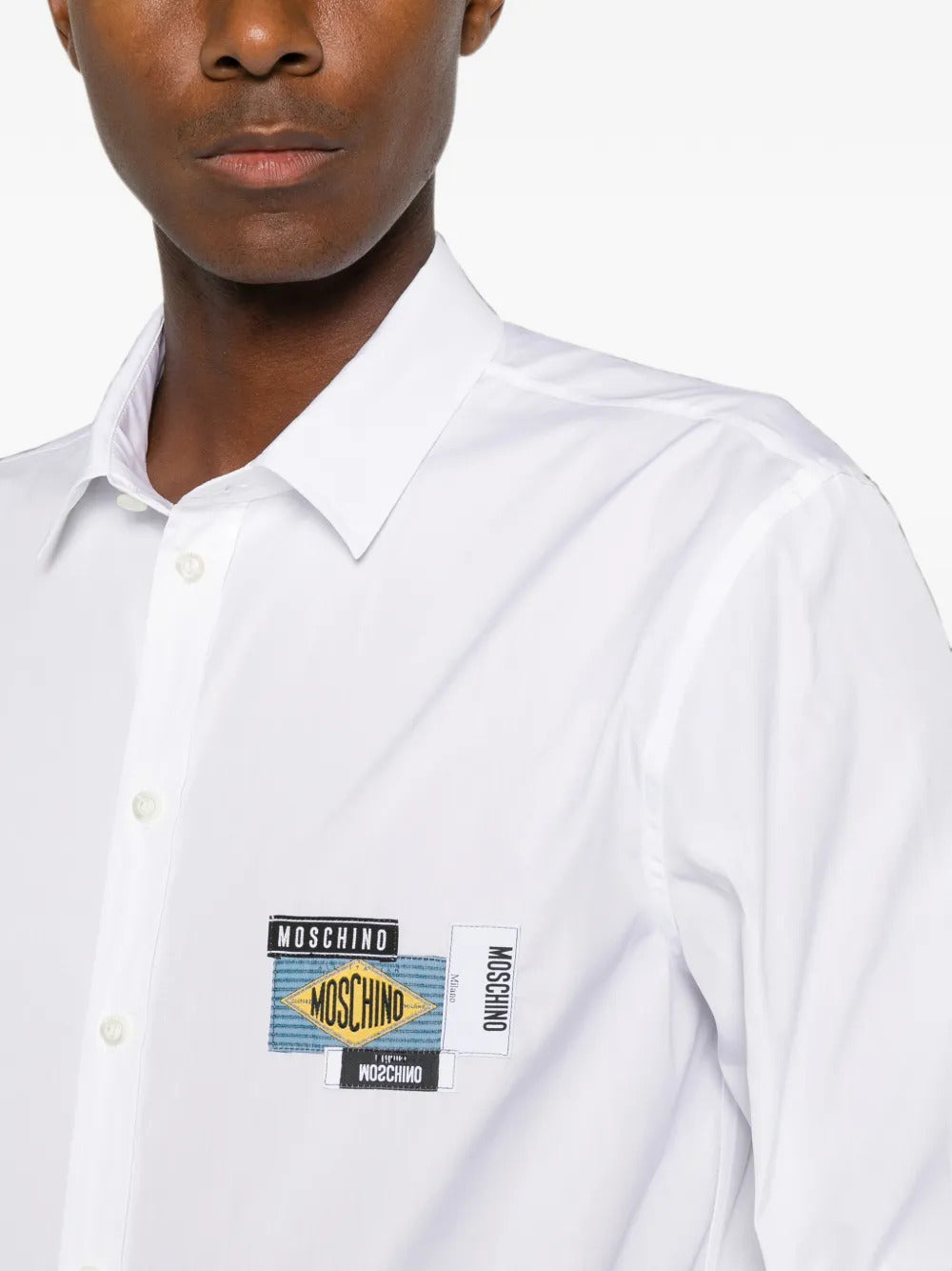 CAMISA MOSCHINO LOGO