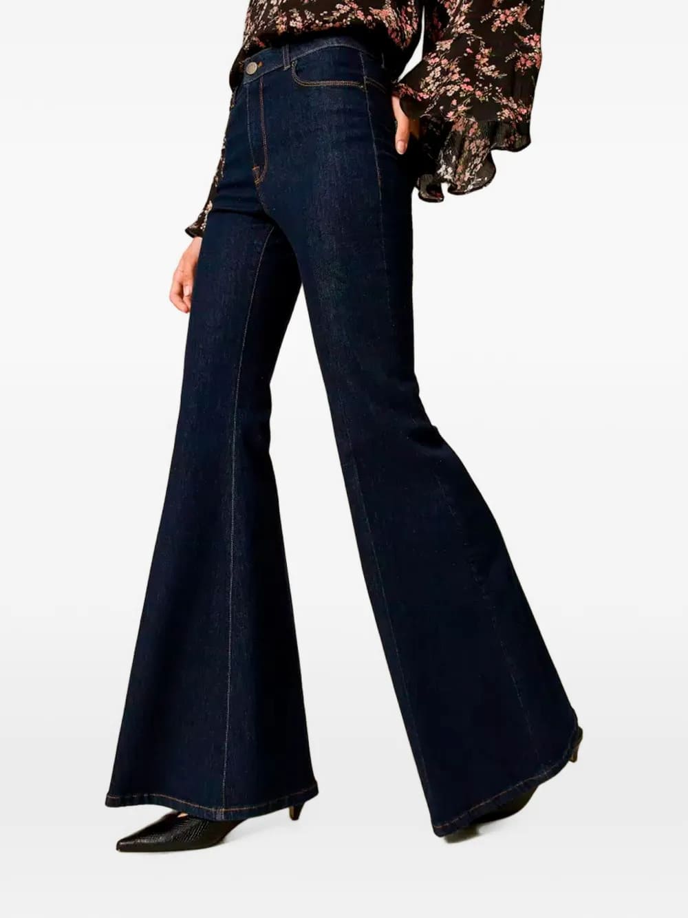 JEANS TWINSET FLARED