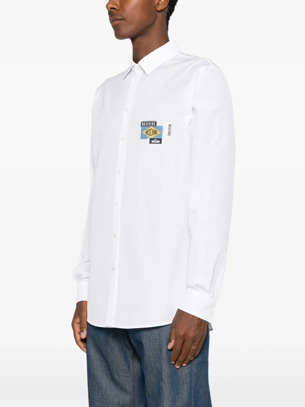 CAMISA MOSCHINO LOGO