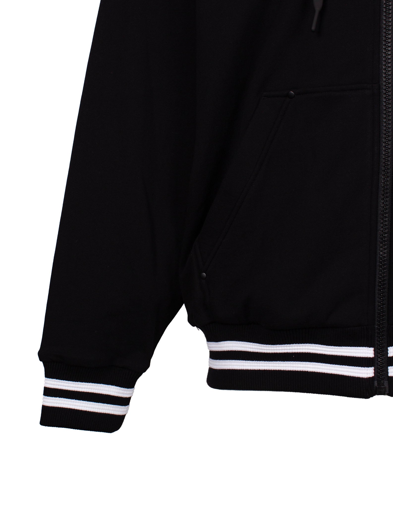 MOOSE KNUCKLES LOGO-APPLIQUÉ COTTON JACKET