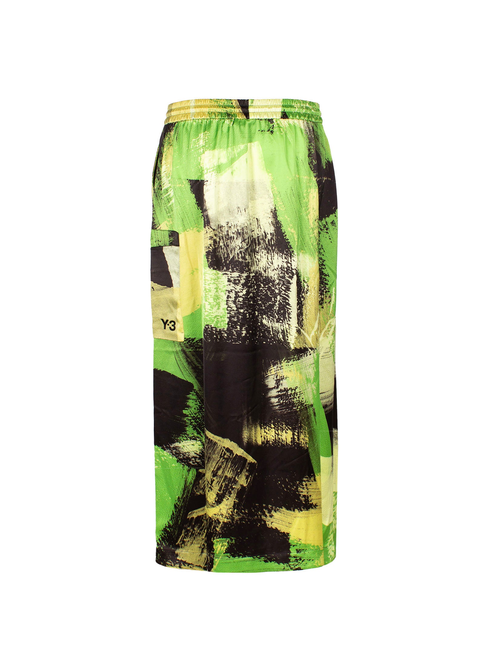 Y-3 GRAPHIC-PRINT MAXI SKIRT