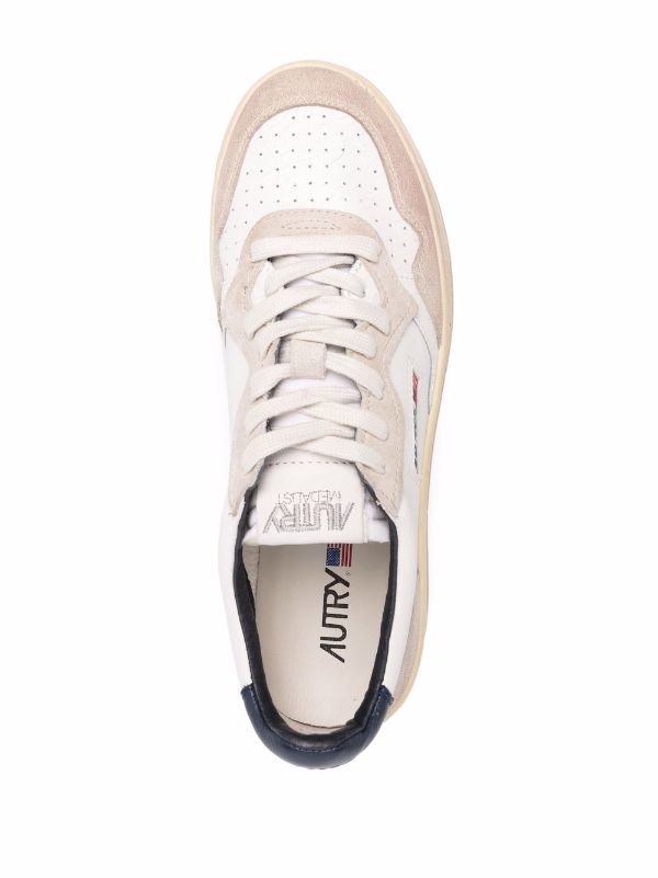 AUTRY SIDE LOGO-PATCH SNEAKERS