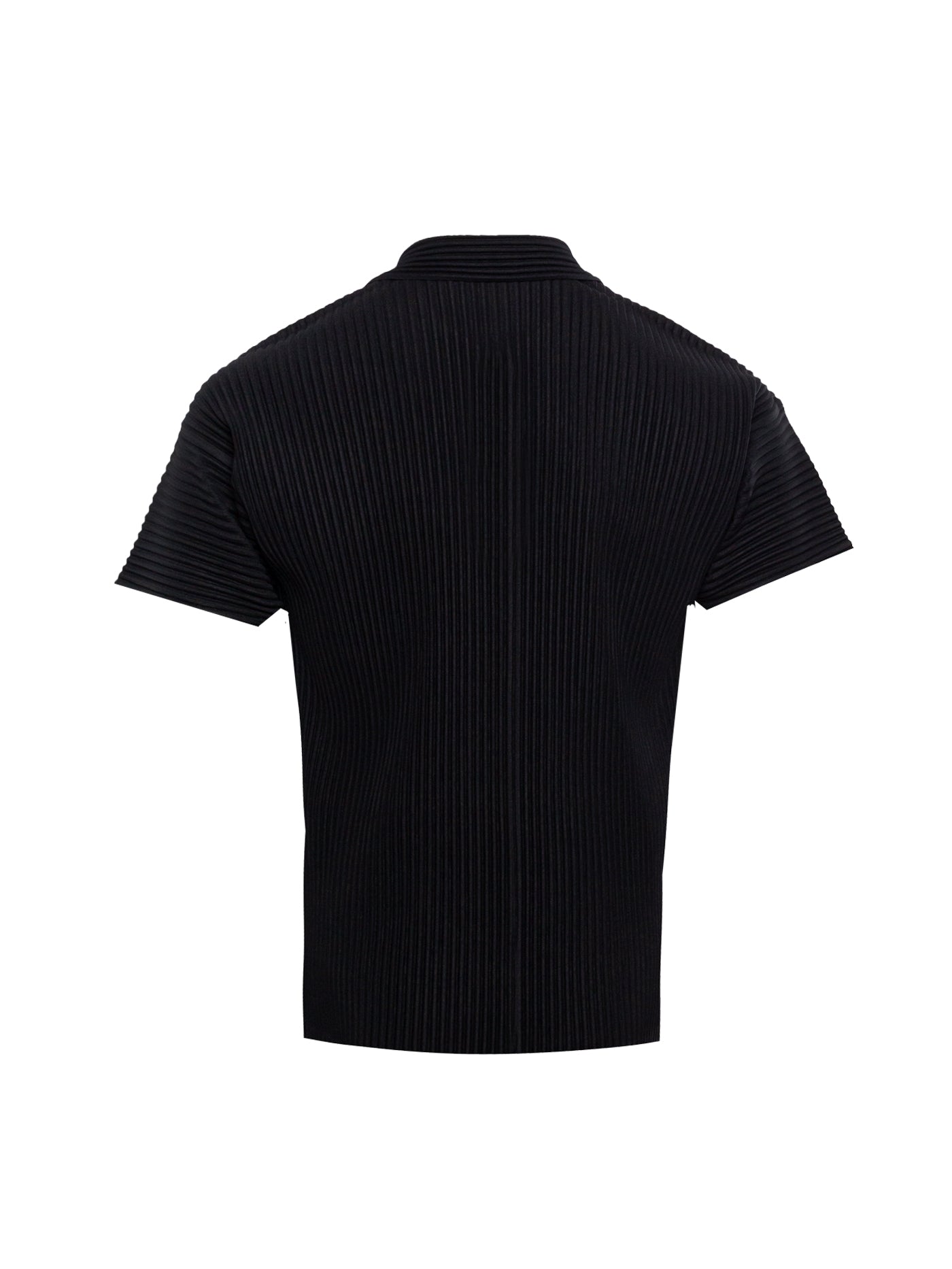 HOMME PLISSÉ ISSEY MIYAKE SHORT-SLEEVED PLEATED POLO SHIRT