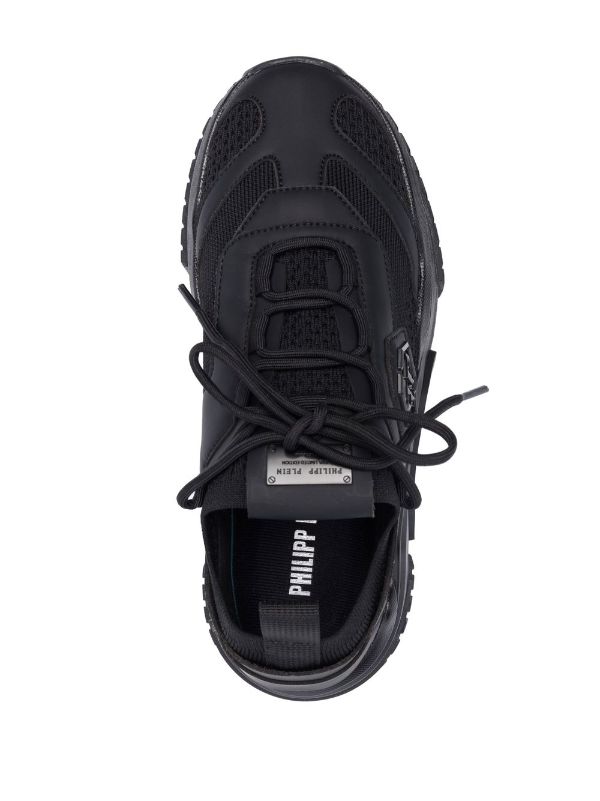 PHILLIP PLEIN RUNNER HEXAGON LOW-TOP SNEAKERS