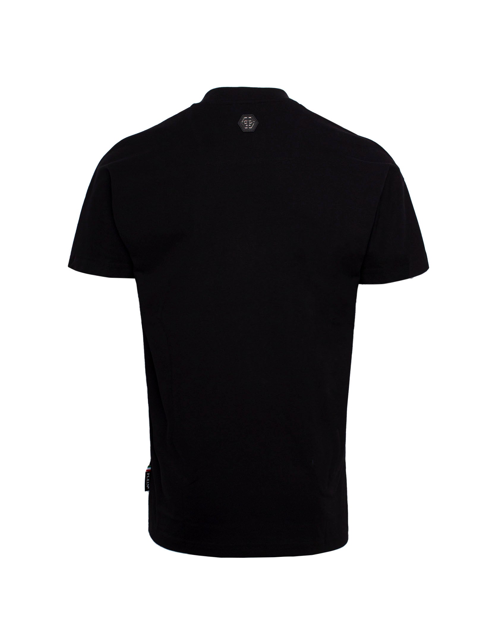 PHILIPP PLEIN SS KIMONO CUT COTTON T-SHIRT