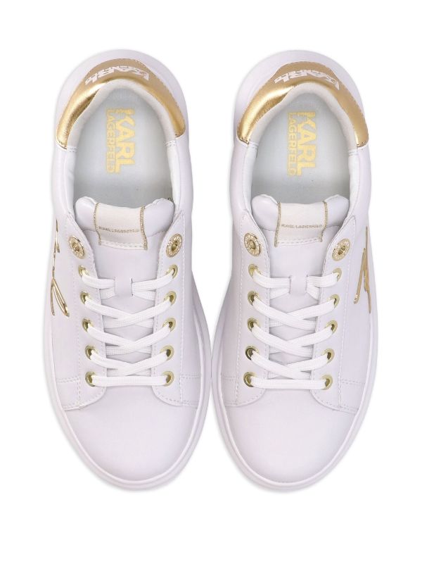 KARL LAGERFELD KAPRI KARL IKONIC LOW-TOP SNEAKERS