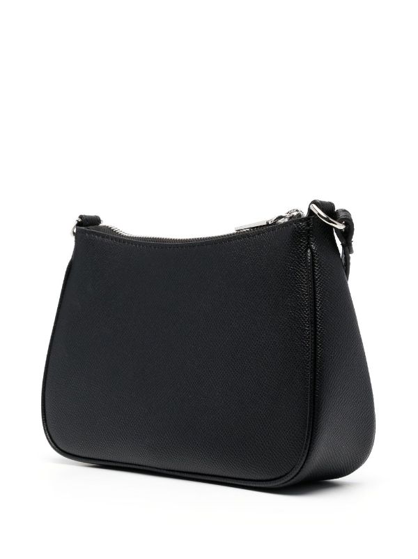 KARL LAGERFELD LOGO-LETTERING CROSSBODY BAG