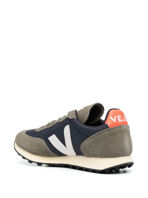 VEJA RIO BRANCO PANELLED LOW-TOP SNEAKERS