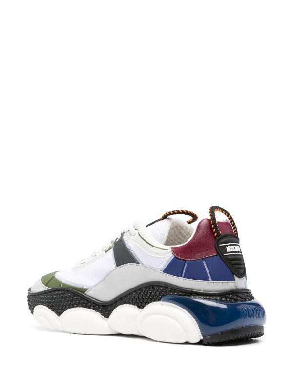 MOSCHINO BUBBLE TEDDY LOW-TOP SNEAKERS