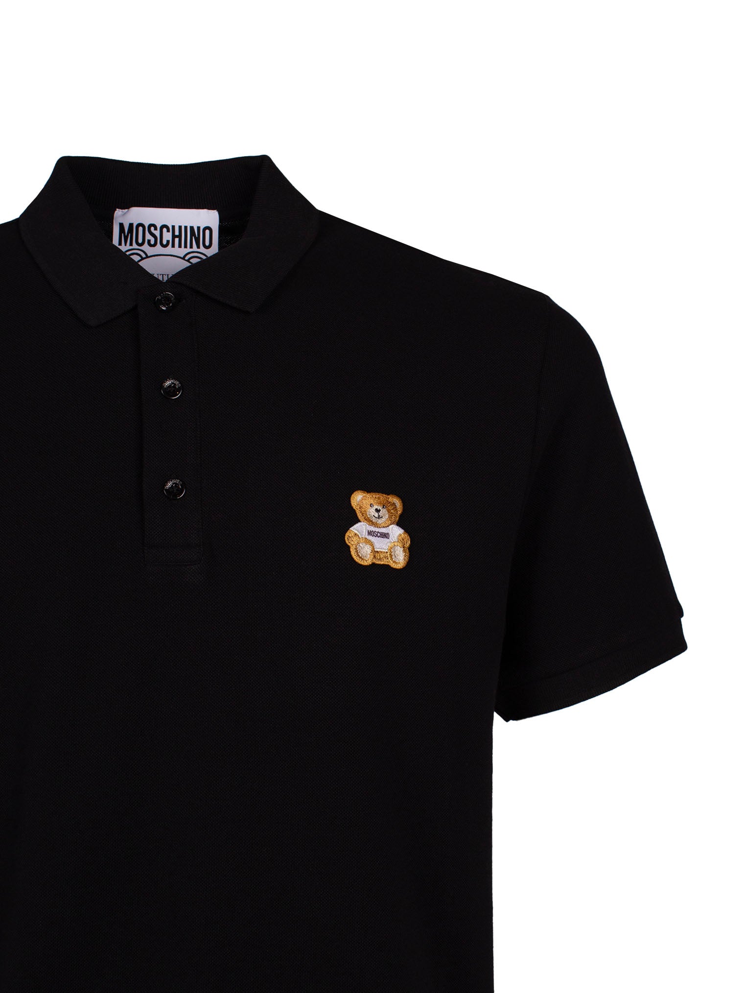 MOSCHINO TEDDY BEAR PIQUÉ POLO SHIRT