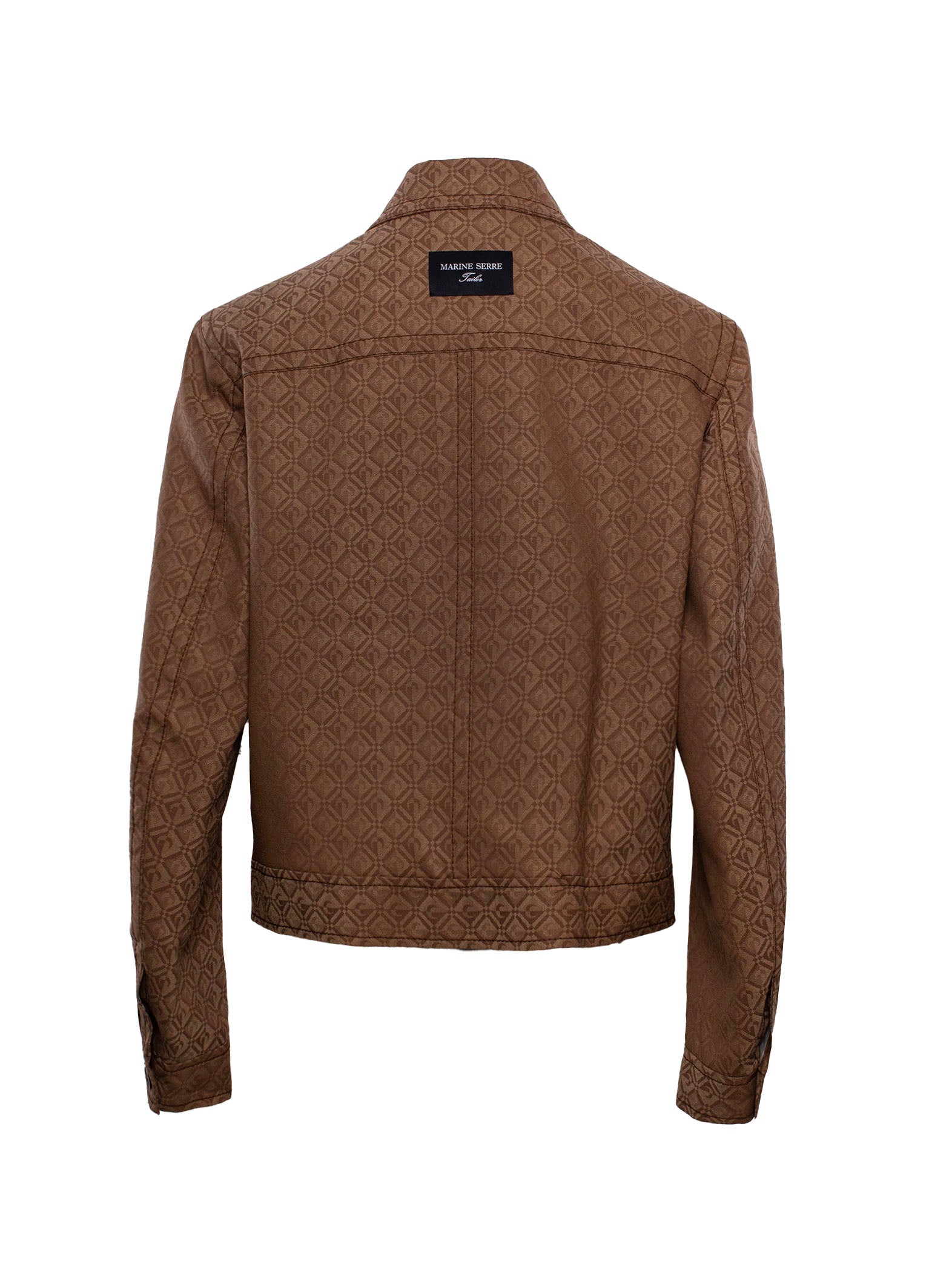 MARINE SERRE ZIP-UP PRINTED JACKET