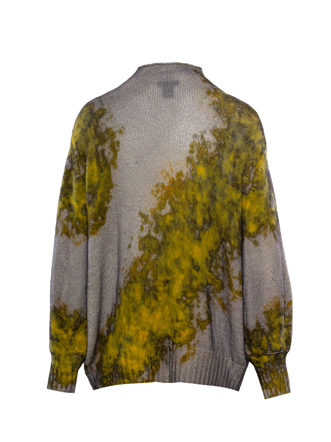 AVANT TOI ABSTRACT-PRINT CASHMERE JUMPER