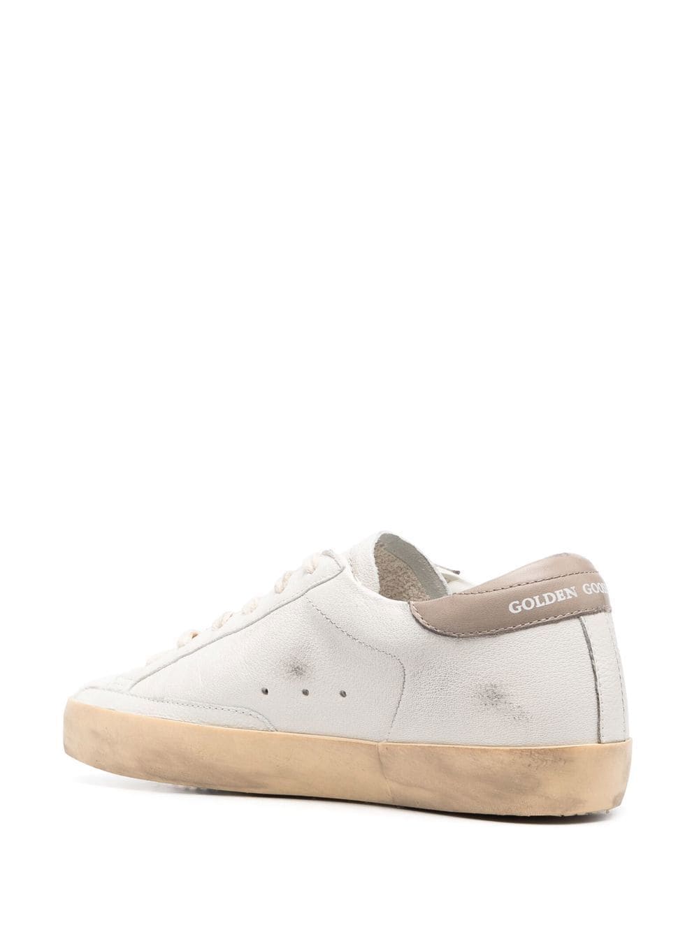 GOLDEN GOOSE SUPER-STAR LEATHER SNEAKERS