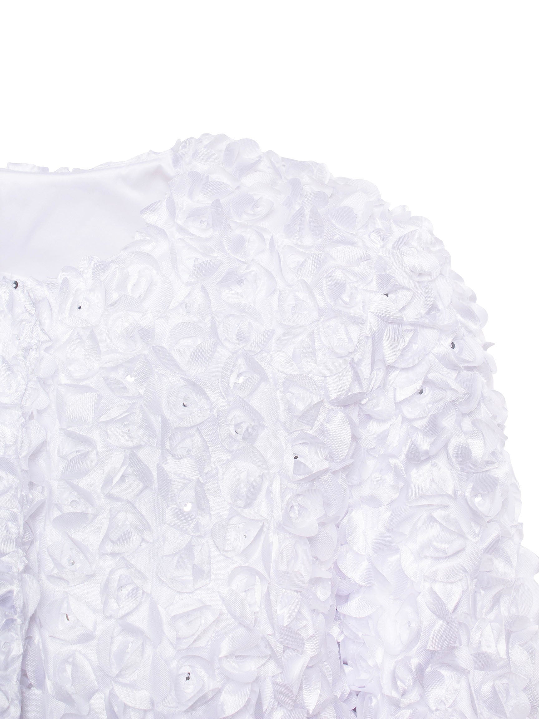 ROTATE 3D FLOWER CROPPED JACKET