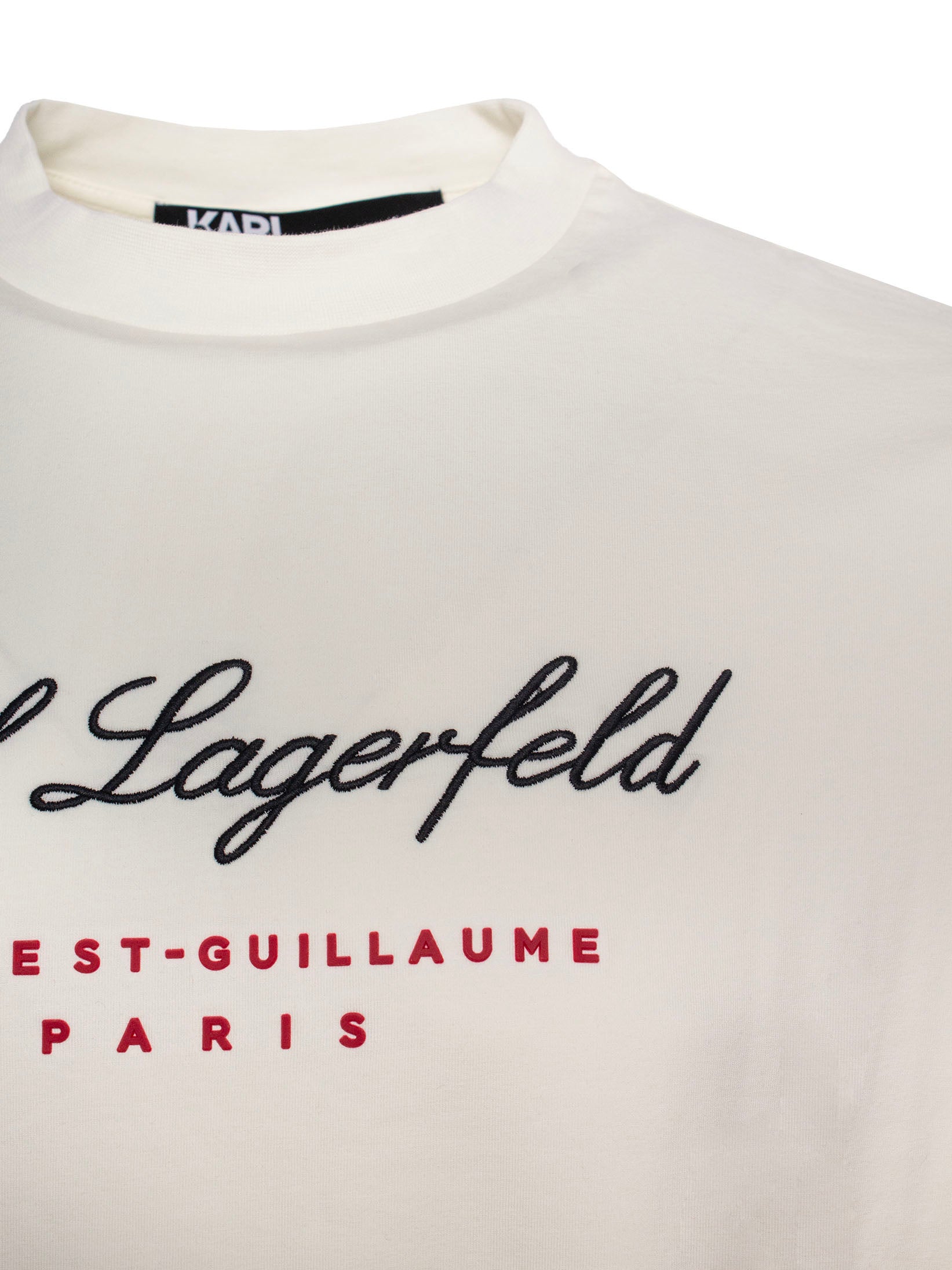 KARL LAGERFELD HOTEL KARL LOGO-PRINT T-SHIRT