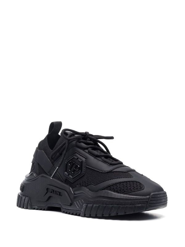 PHILLIP PLEIN RUNNER HEXAGON LOW-TOP SNEAKERS
