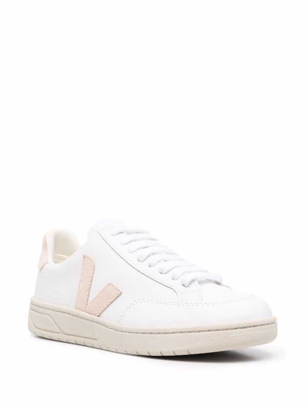 VEJA V-12 LEATHER SNEAKERS