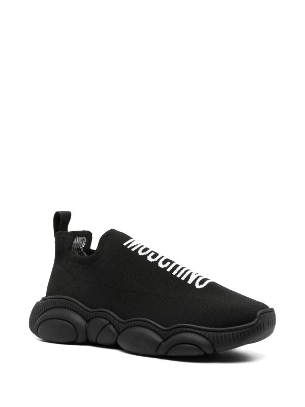 MOSCHINO TEDDY LOW-TOP SNEAKERS