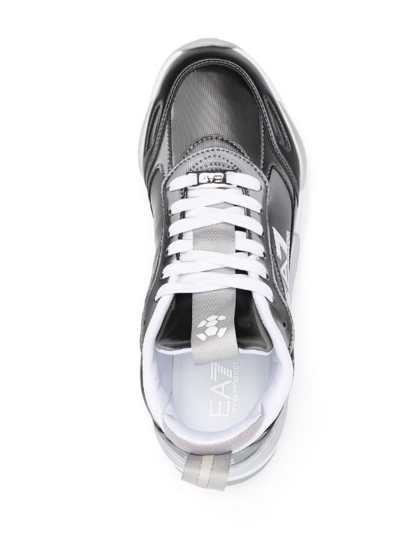 EA7 CRUSHER DISTANCE PANELLED SNEAKERS
