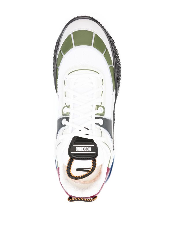 MOSCHINO BUBBLE TEDDY LOW-TOP SNEAKERS