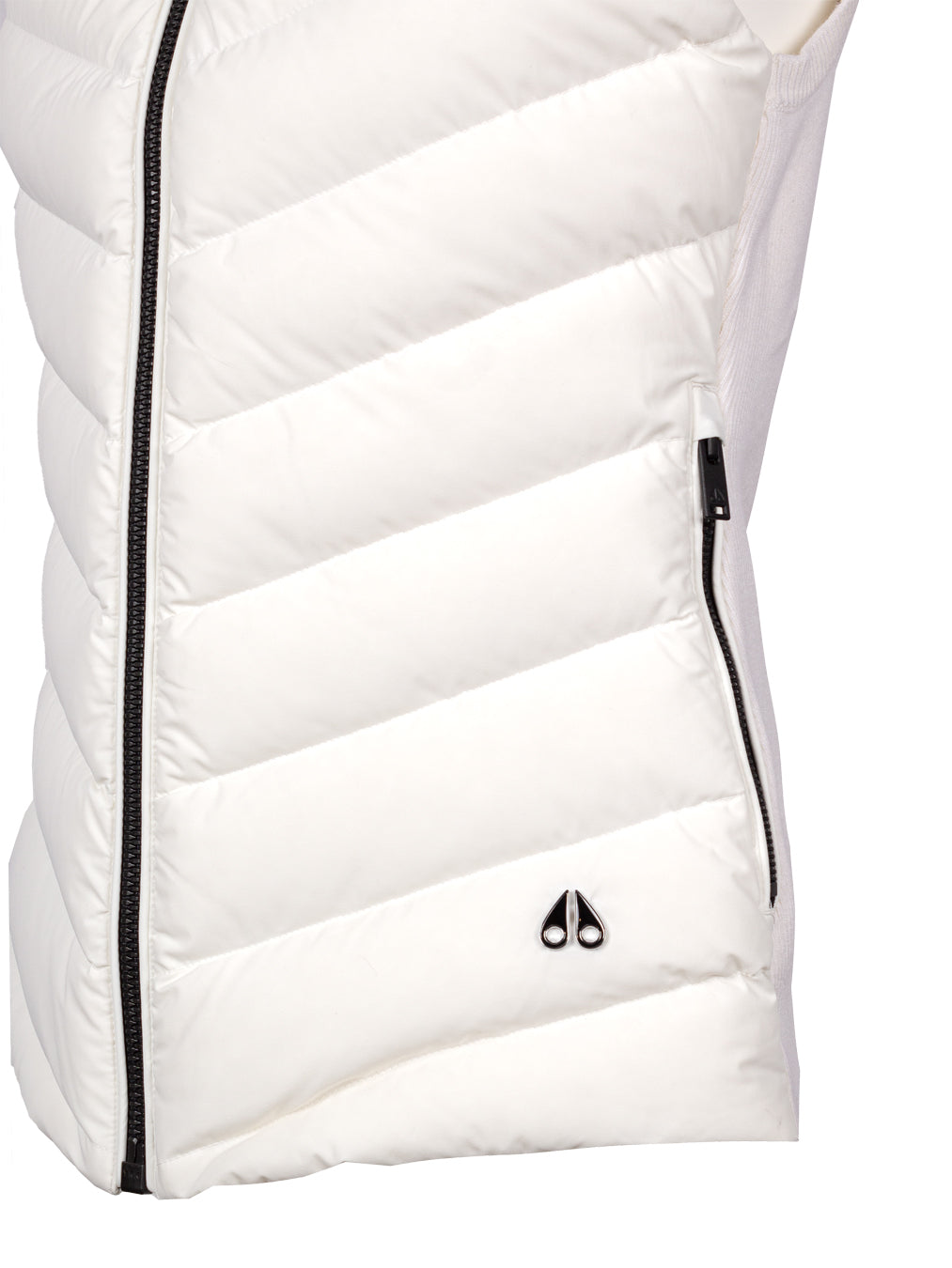 MOOSE KNUCKLES HOODED QUILTED GILET