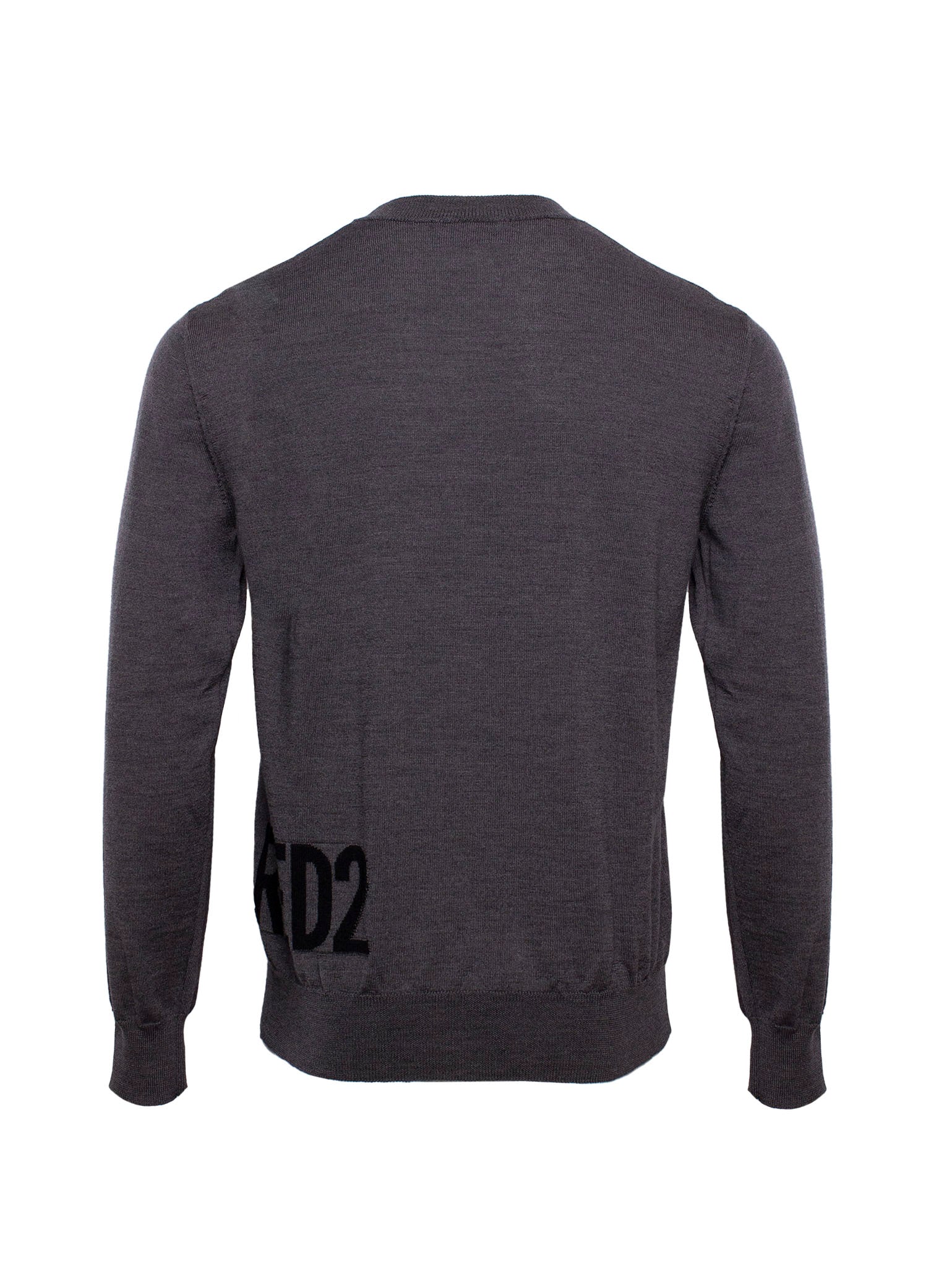 <tc>SUÉTER DSQUARED2 DE CUELLO REDONDO CON INTARSIA Y LOGO</tc>